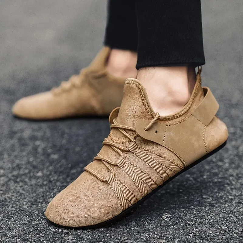 Ανδρικά παπούτσια Casual Flat Παπούτσια Ανδρικά Ελαφρύ Άνετο Λεπτό Κάτω Κορδόνι Ανδρικά Παπούτσια Οδήγησης Παπούτσια για περπάτημα Ανδρικά υποδήματα