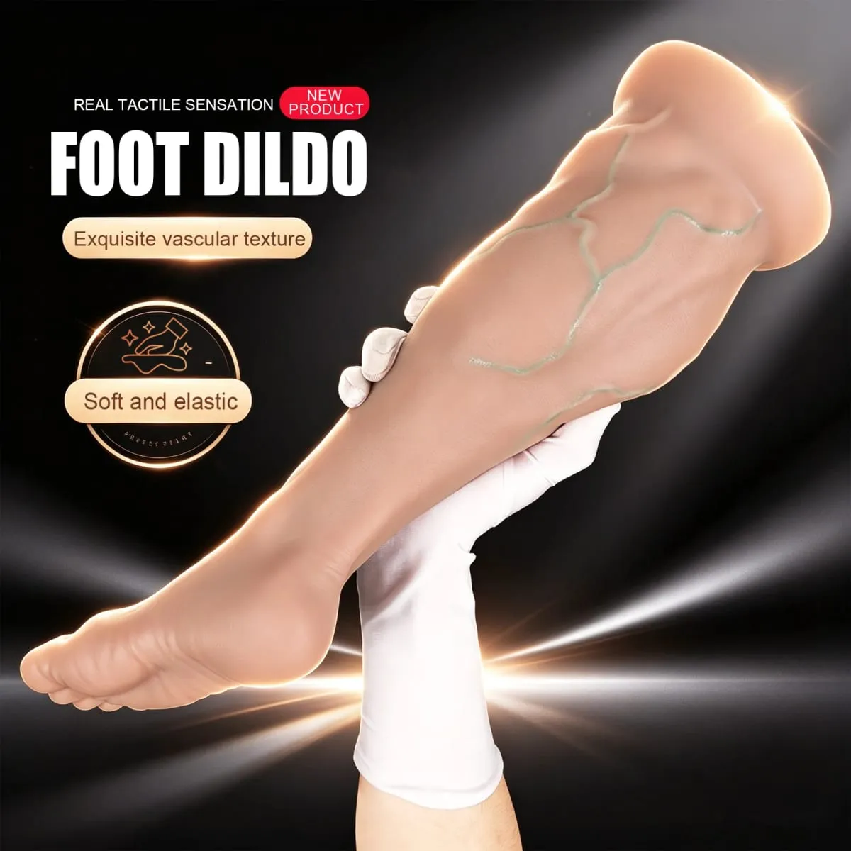 Huge Silicone Foot Butt Plug Thick Leg Dildo Large Anal Plug Anal Expander Masturbator Anus Dilator Sex Toys Adult Toy Sex Shop — image 4