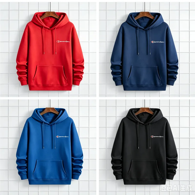 New men's and women's casual sweatshirts for autumn and winter, outdoor fitness jogging warm sweatshirts and men's hoodies — image 2