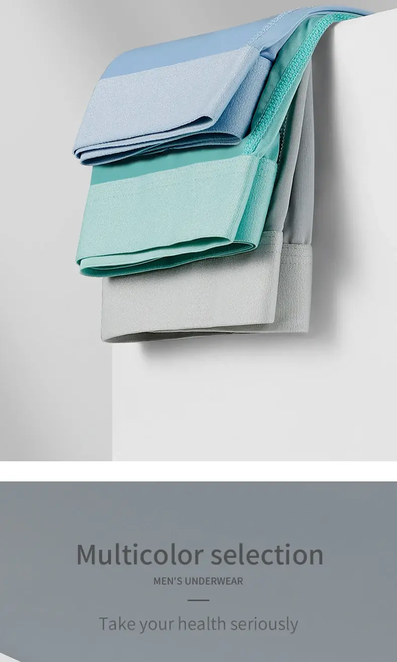 Is Silk Sports Underkläder Herr Sommar Tunna Anti-Slit Ben Löpning Andas Stor storlek Förlängd Anti-Wear Gren Boxer Br — image 9