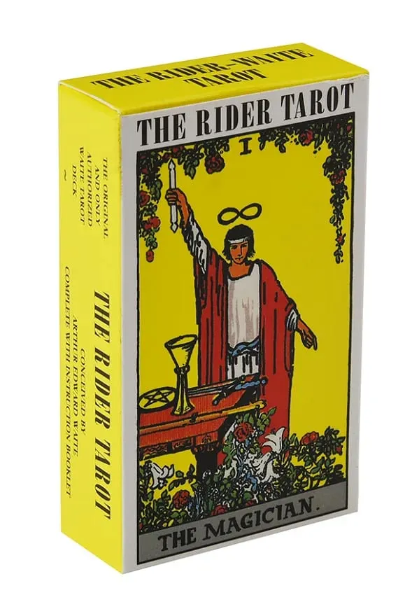 Angol/spanyol változat Klasszikus A lovas Tarot Kártya Jóslás Társasjáték Játék Nyaralásos Játékok Várakozás Tarot Pakli füzet — image 8