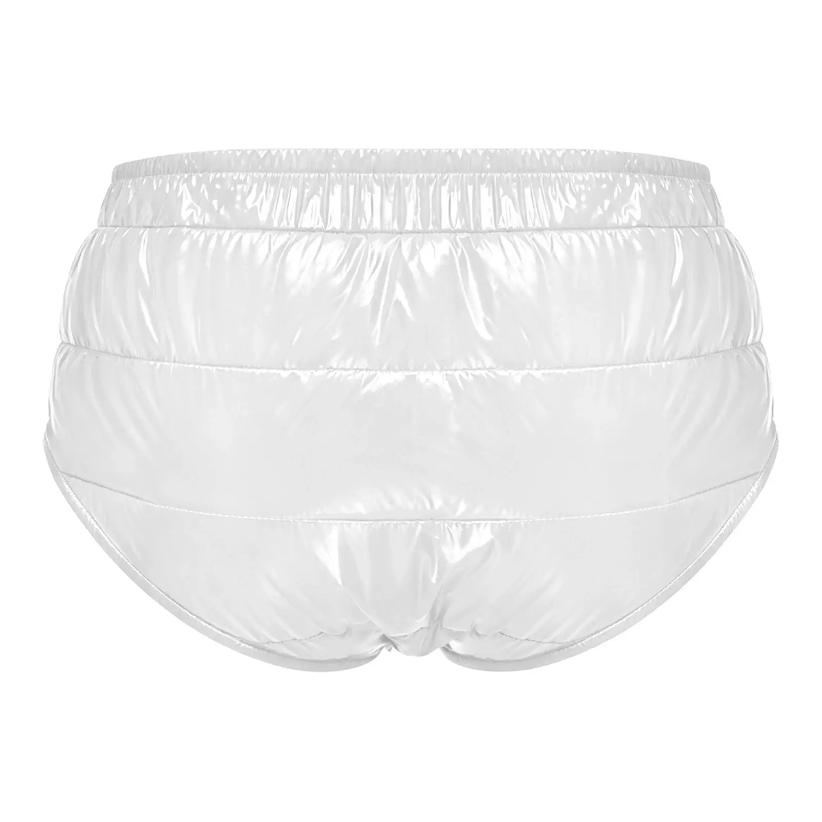 Mens Diaper Cover Adaptive Underwear Elastic Waistband Water Resistant Padded Briefs Reusable Leakproof Panties Special Wear — image 6