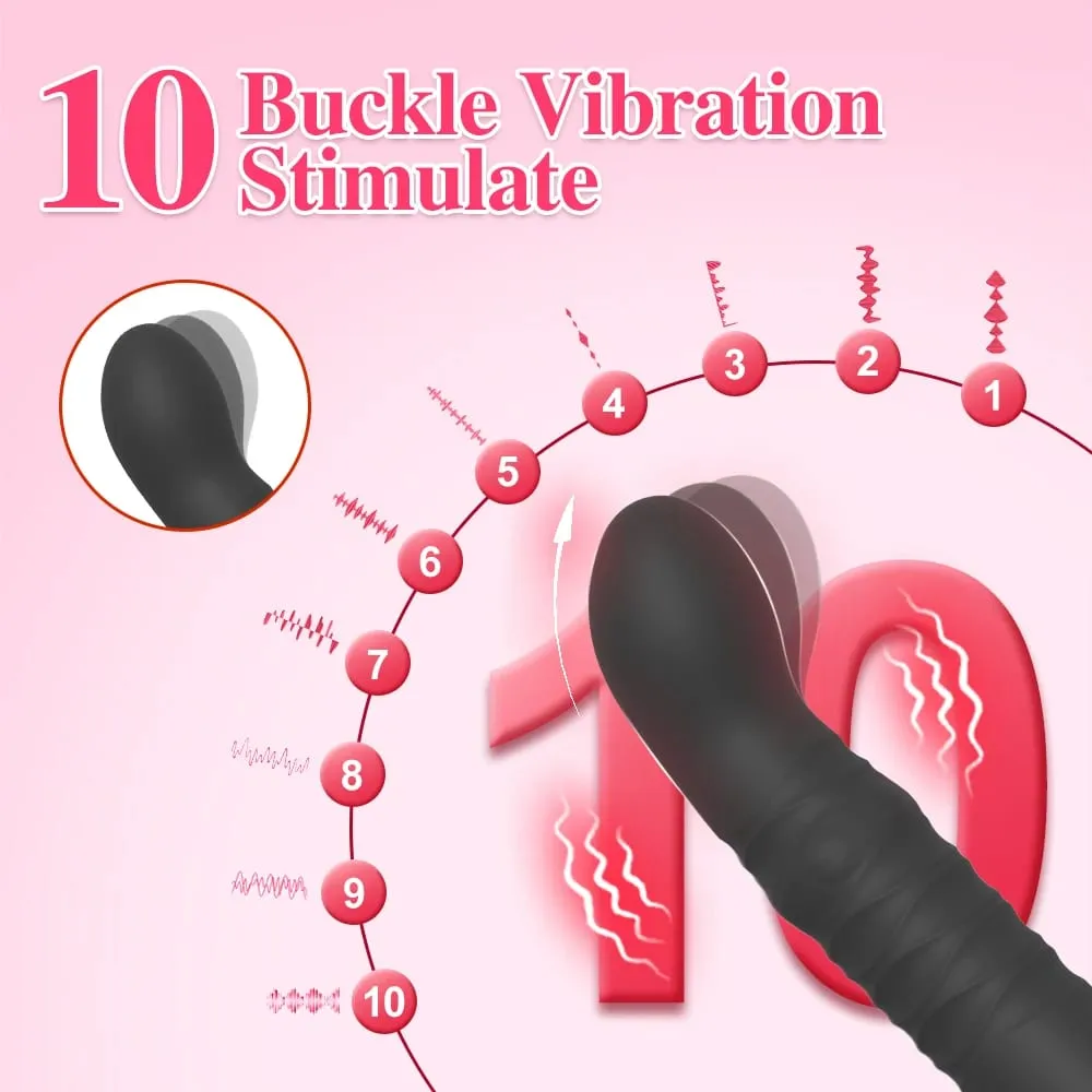 Swing G Spot Dildo Vibrator Γυναικεία κλειτορίδα Δονούμενος τηλεσκοπικός πρωκτικό βύσμα γλουτών Γυναικεία σεξουαλικά παιχνίδια για ενήλικες — image 2