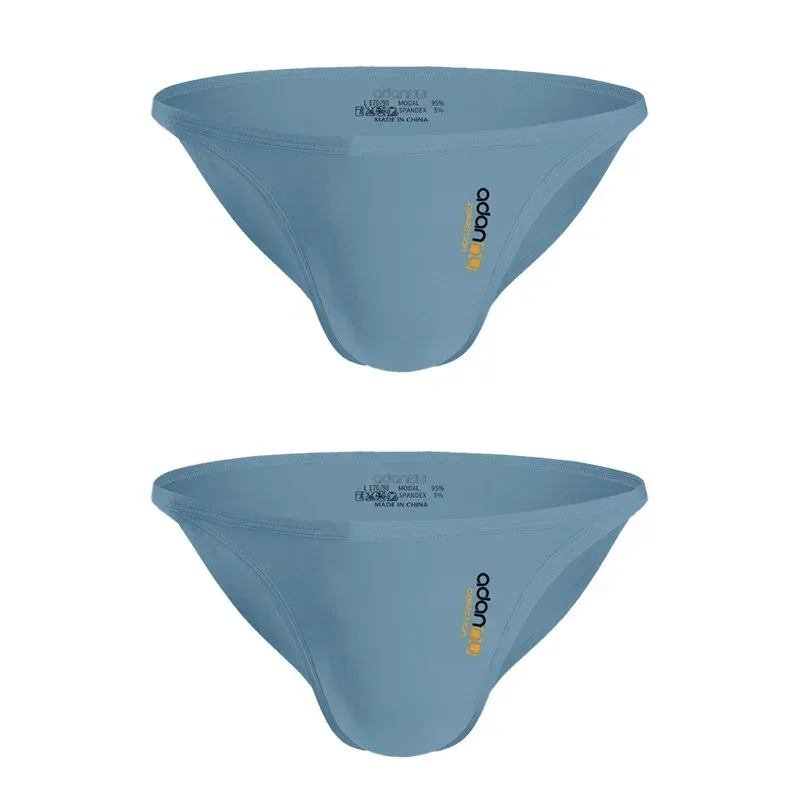 Men Modal Low‑Rise Briefs Sexy Solid Color Simple Triangle Underwear Sports Breathable Comfortable Male Panties — image 45