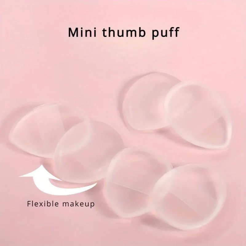 2PCS Mini Silicone Fingertips-Reusable Fragrance-Free Makeup Brushes for Foundation Concealer and Powder Make Up Accessories — image 5