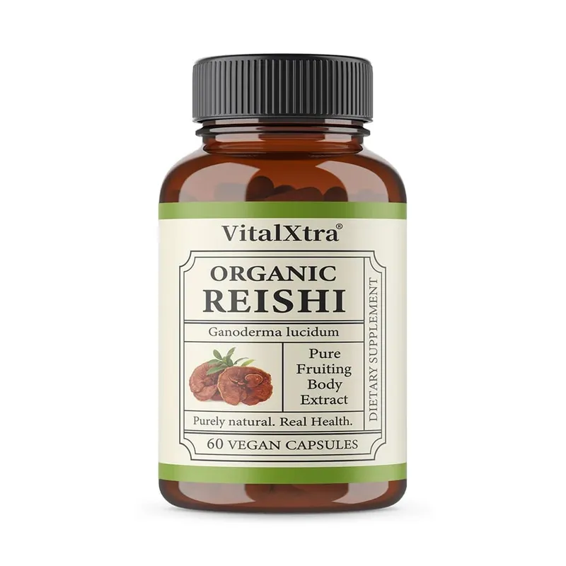 Reishi Mushroom Capsules 1000mg Ganoderma Lucidum Supports Immune Health Relaxation Sleep & Natural Energy Vegan Non-GMO — image 10