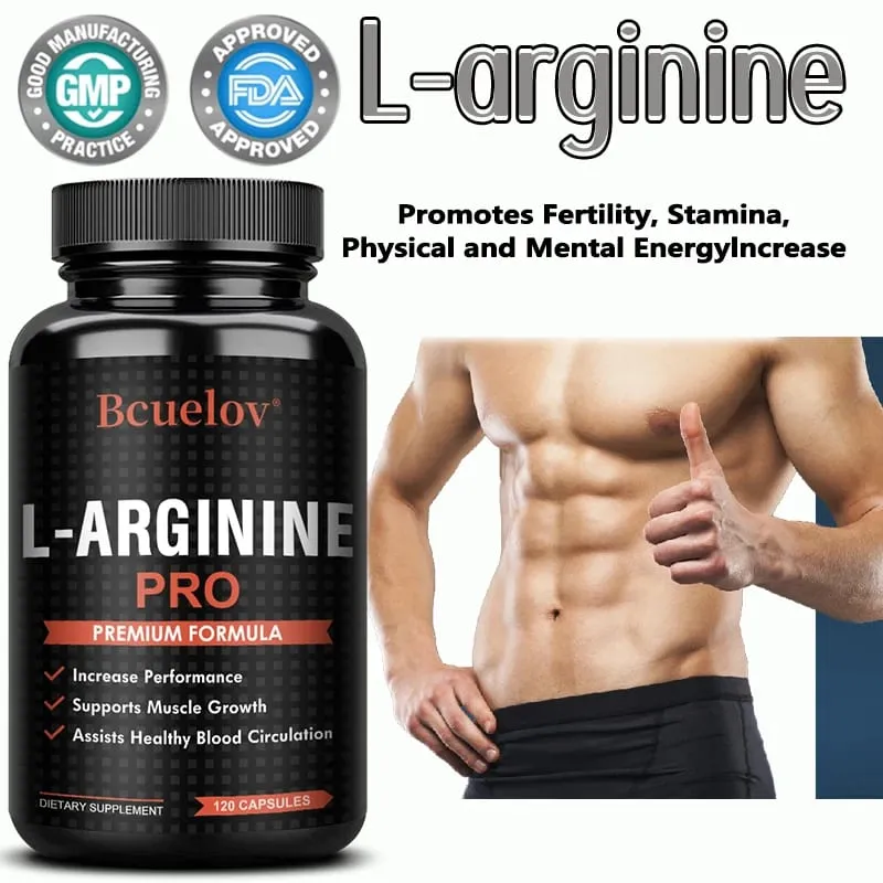 Best Male Enlargement Capsules – Nitric Oxide Supplement Male Energy Size Endurance Performance Muscle Enhancement — image 2