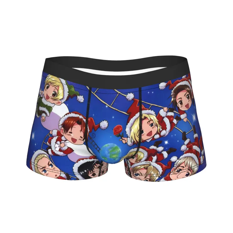 Hetalia World Stars Men Boxer Shorts Cozy Underwear Underpants — image 12