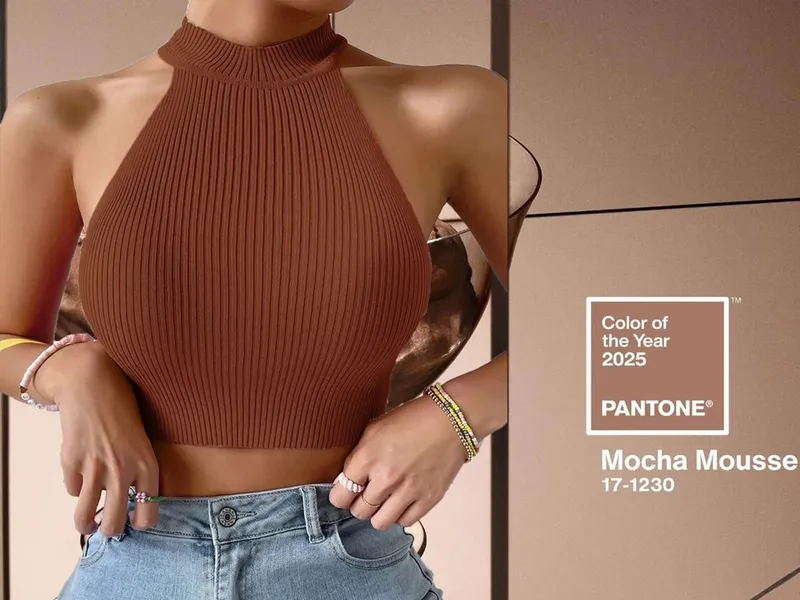 2026 tavaszi női alapok Solid alkalmi szexi bordázott kötött ujjatlan fűző Halter Crossfit Crop Tops Y2k ruhák női felső — image 8