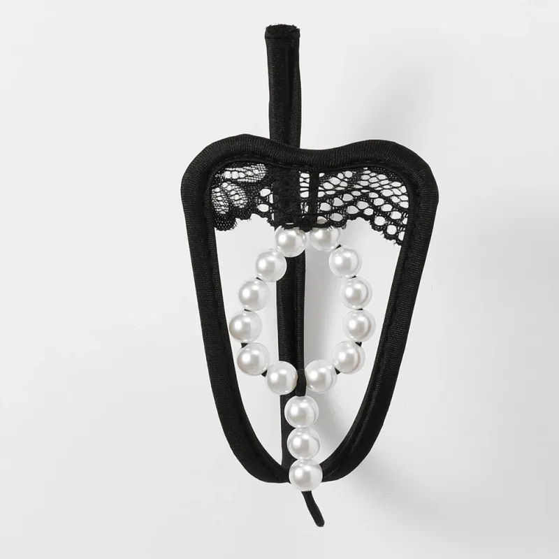 USA Herr För Underkläder C-String Gay Sissy Pouch T-Back Unisex Trosor O-Ring Bikinitrosor Osynliga Underkläder Herrkalsonger — image 2