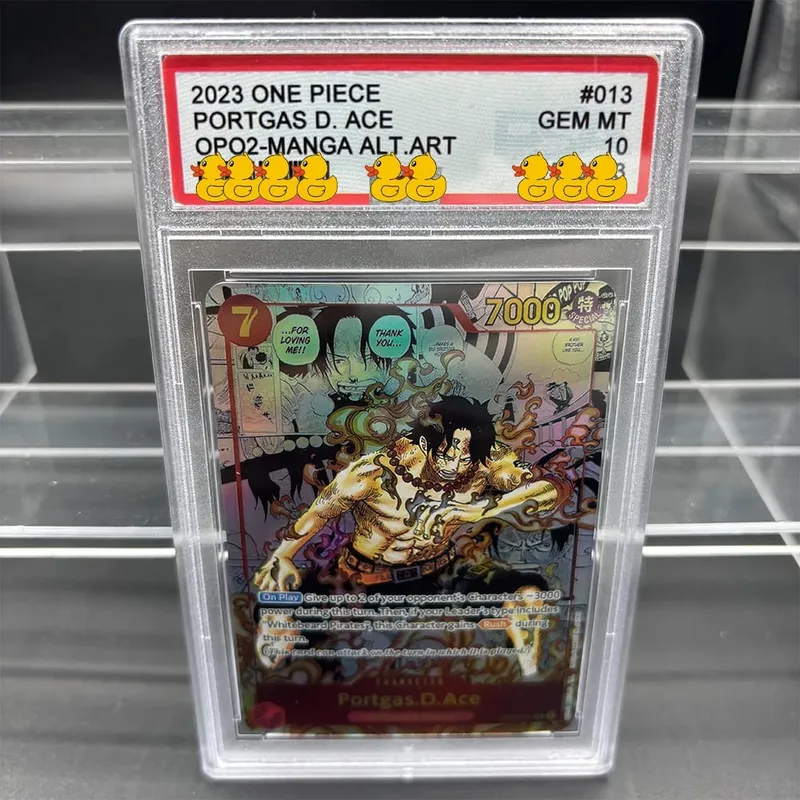 Κάρτα συλλογής καρτών αξιολόγησης DIY OPCG 2023 ONE MONKEY D. LUFFY OPO5-MANGA ALT.ART Κάρτα αξιολόγησης 10 πόντων Δώρο παιχνίδι anime — image 3