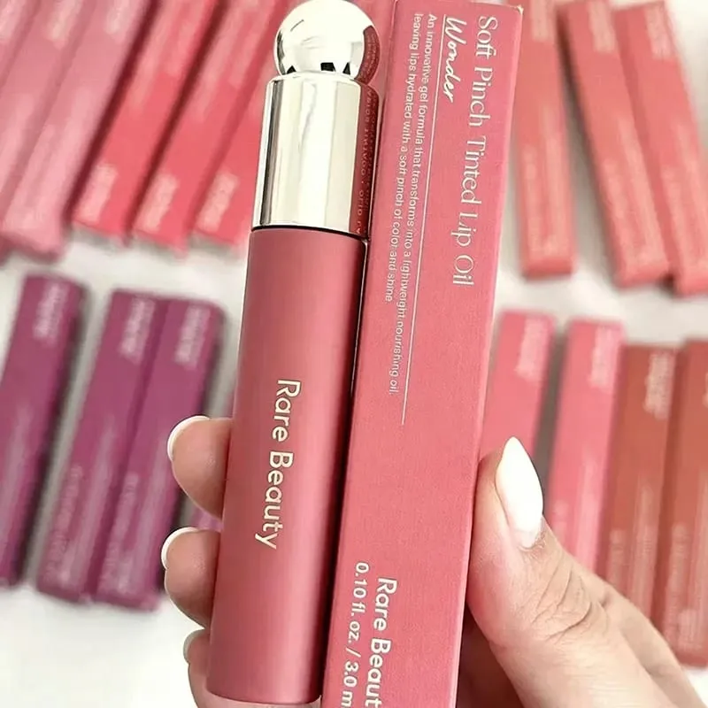 Rare Beauty Liquid Blush Μεταξένιο και Γλιστρά στην Ομαλή Φύση Μεγάλης διάρκειας Πλούτο Happy Hope Delight Stained Lipstick Gloss Μακιγιάζ — image 9