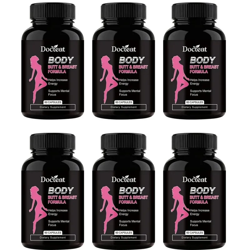 A Docteat Body Butt & Breast Formula kapszula kreatin és tejsavó 60 kapszula segítségével növeli az energiát és támogatja a mentális összpontosítást — image 12