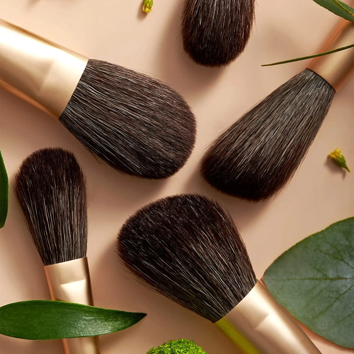 Clavier Nature&More II Sminkecset Szemhéjfesték Alapozó Kozmetikai Ecsetek Beauty Soft Kiváló minőségű sörtékkel Sminkeszközök — image 3