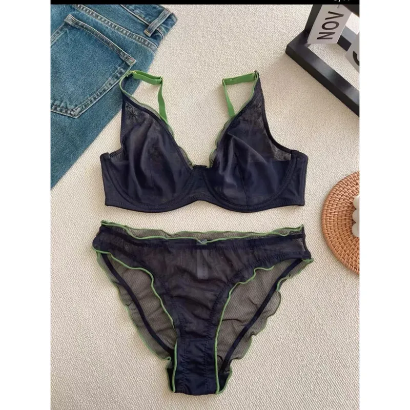 Womens Non Padded Lingerie Set Push Up Bra Full Cup Lightweight Summer Push Up Bra for Women Ultra Thin Support Bra Best Seller