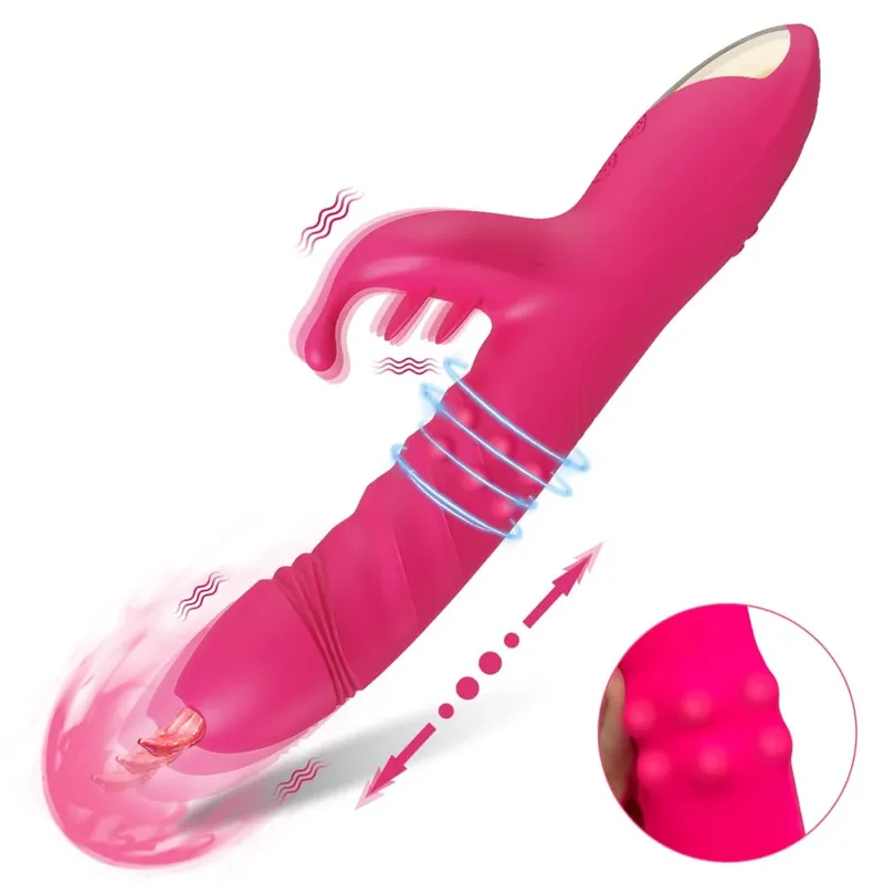 Fast Orgasm Vibrator Dildo For Women Licking Heating Vibrators Clitoris G-Spot Stimulator Vibro Female Clit Sucker Adult Sex Toy — image 10