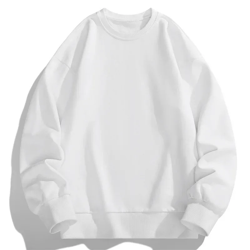 Moletom masculino 2026 primavera outono fino manga longa hoodies sólido pulôver casual esportes de fitness roupas masculinas streetwear topo