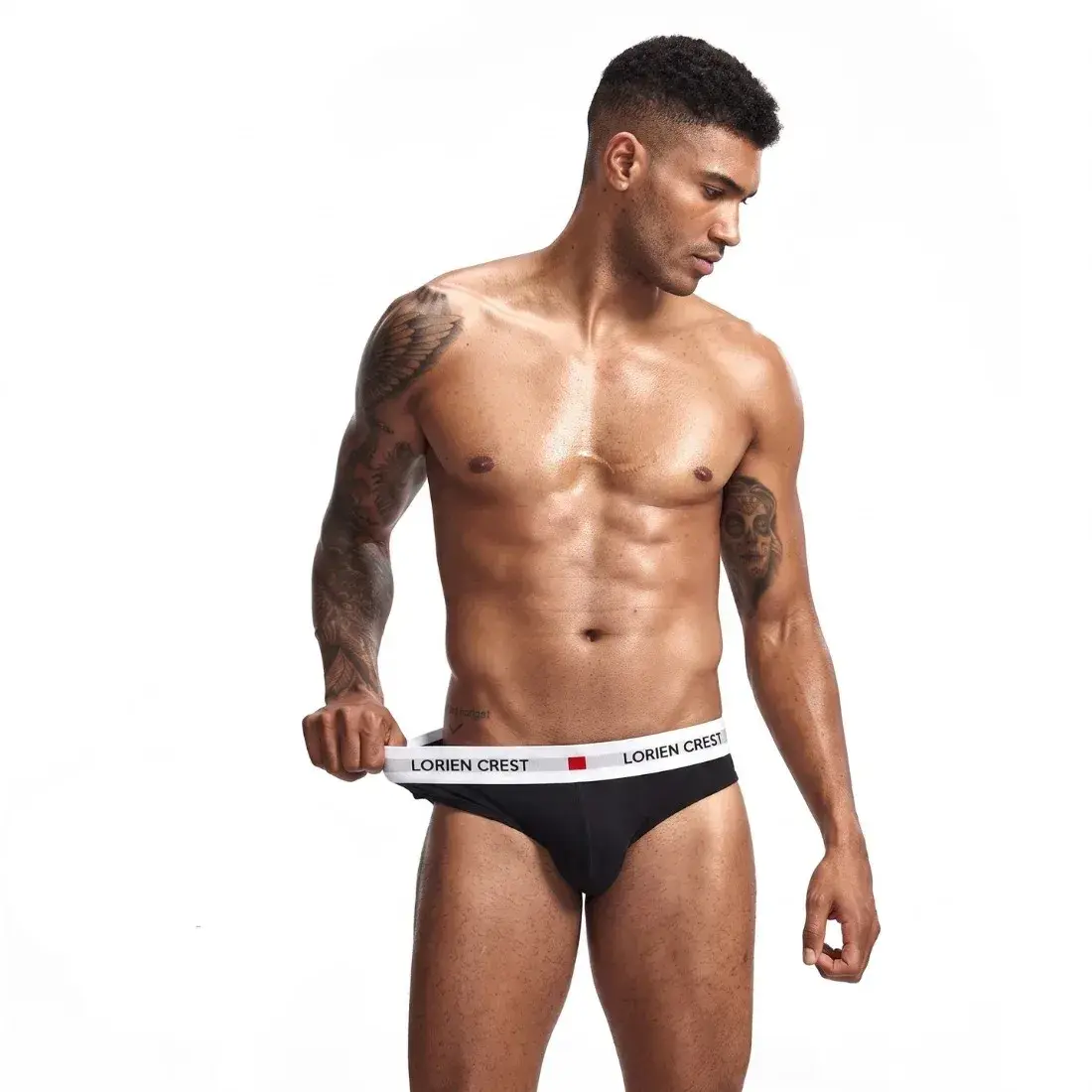 3Pcs Low Waist Men's Cotton Briefs, No‑Fly U‑Pouch Sports Underwear, Sexy Elastic Breathable Daily Underpants Male — image 16