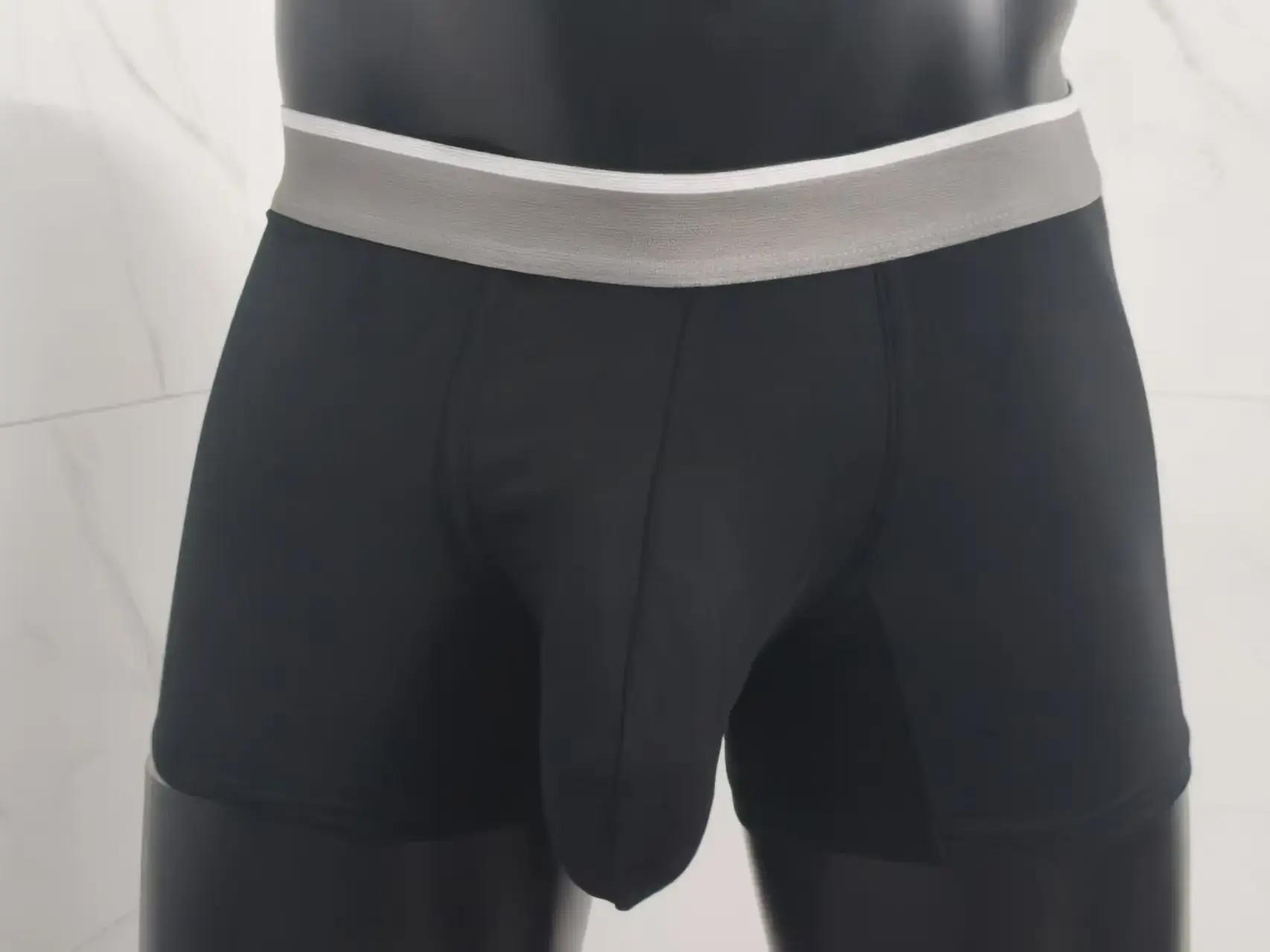 Cueca boxer masculina premium, cueca grande com bolsa extra grande, aumento de protuberância, respirável, leve, boxers masculinos — image 10