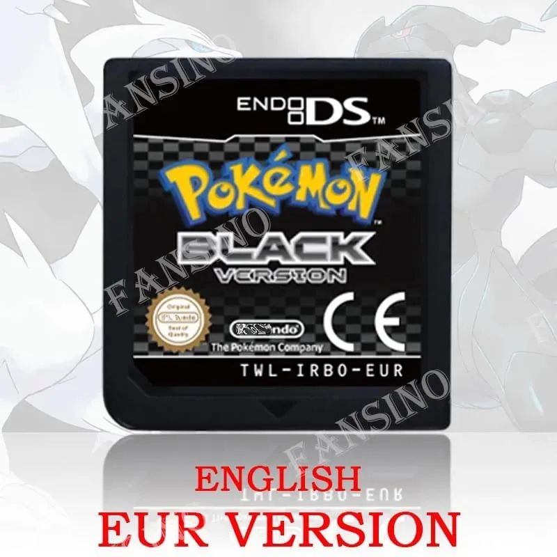 (USA EUR AUS) Pokemon Black White 1/2 Έκδοση Υψηλής Ποιότητας Αυθεντικό 1:1 Replica DS Video Game Cartridge For DS 2DS 3DS Console — image 19