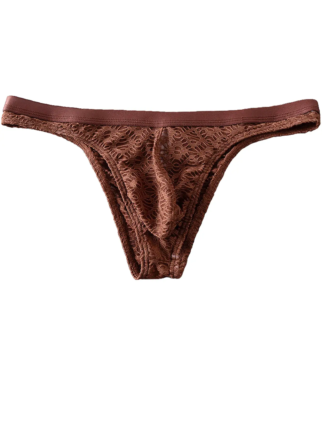 Men Briefs Underwear Men's Sexy Breathable Underpants Mesh Jockstrap Mens Briefs Bikini Underwear Shorts Male Panties D4-12 — image 2