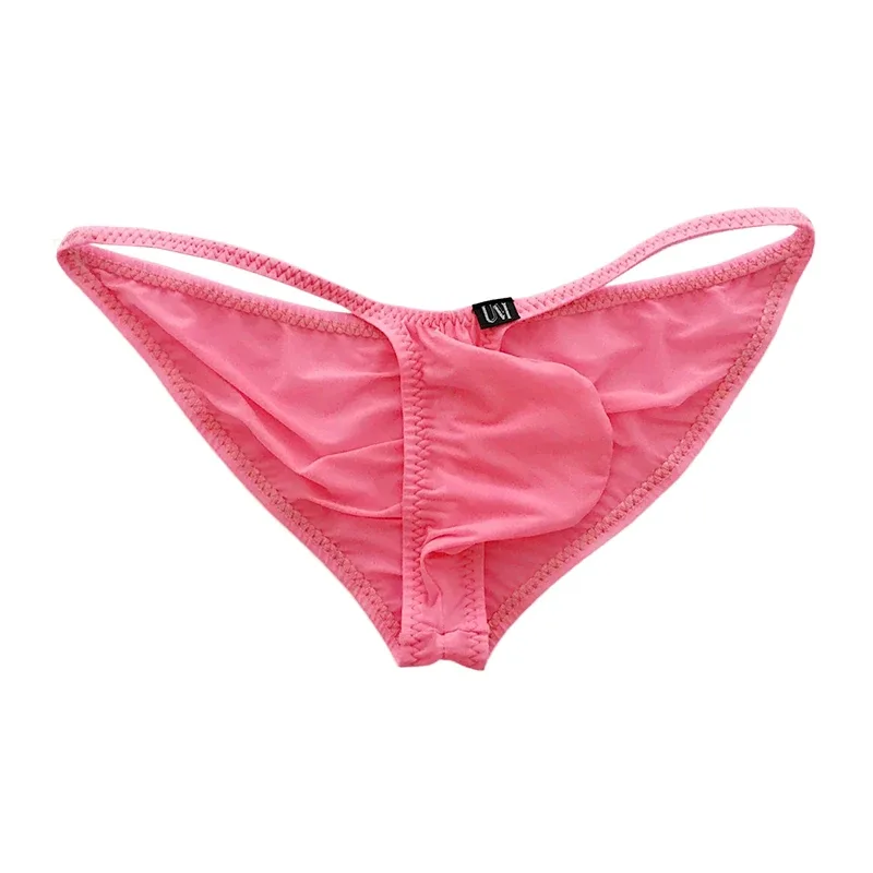 Ultra Low Waist Men's Briefs Thin Ice Translucent Sexy Underwear Comfortable Modern Fashion Buttock Highlighting Male Briefs — image 10