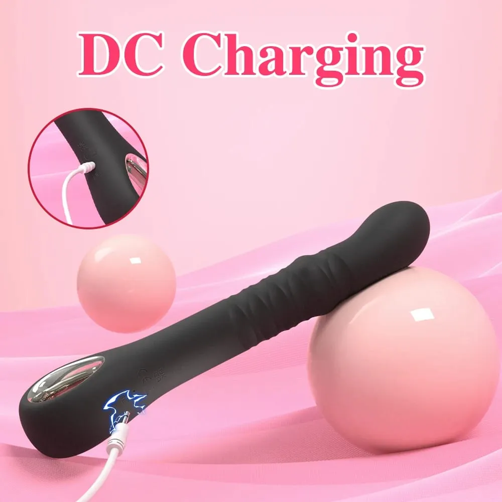 Swing G Spot Dildo Vibrator Γυναικεία κλειτορίδα Δονούμενος τηλεσκοπικός πρωκτικό βύσμα γλουτών Γυναικεία σεξουαλικά παιχνίδια για ενήλικες — image 6