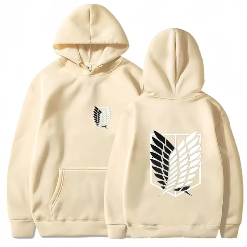 2026 Attack on Titan Men's Hoodie Anime Hoodies Men and Women Streetwear Pullover Harajuku Shingeki No Kyojin Hoodies Sweatshirt — image 12