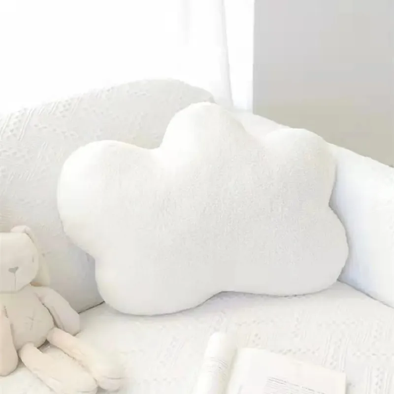 Coussin boule nordique de couleur unie, fleur en peluche, oreiller pour canapé, taille, bureau, jouet pour enfant, cadeaux, décoration de la maison, nouvelle collection — image 43