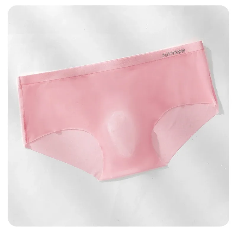 Sexy Men Briefs Undies Summer Seamless 3D Pouch Panties Ultra-thin And Light Breathable Underwear Quick Drying Underpants Slip — image 12