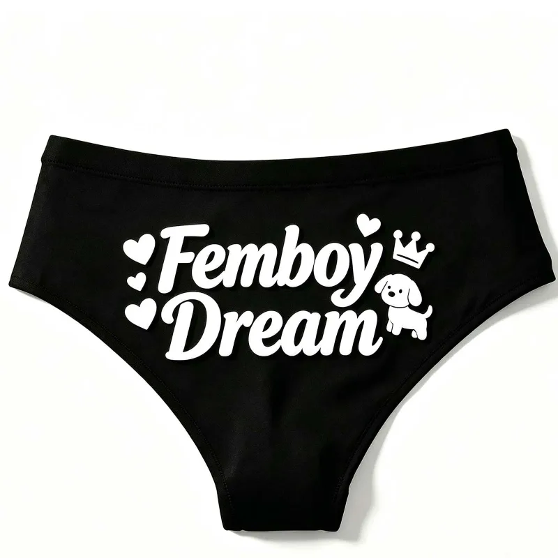 Femboy Sissy Queen Of Spades Cuckold Gay BBC Cotton Underwear Lingeries For Women Girl Briefs Female Underwear Ladies Underpants