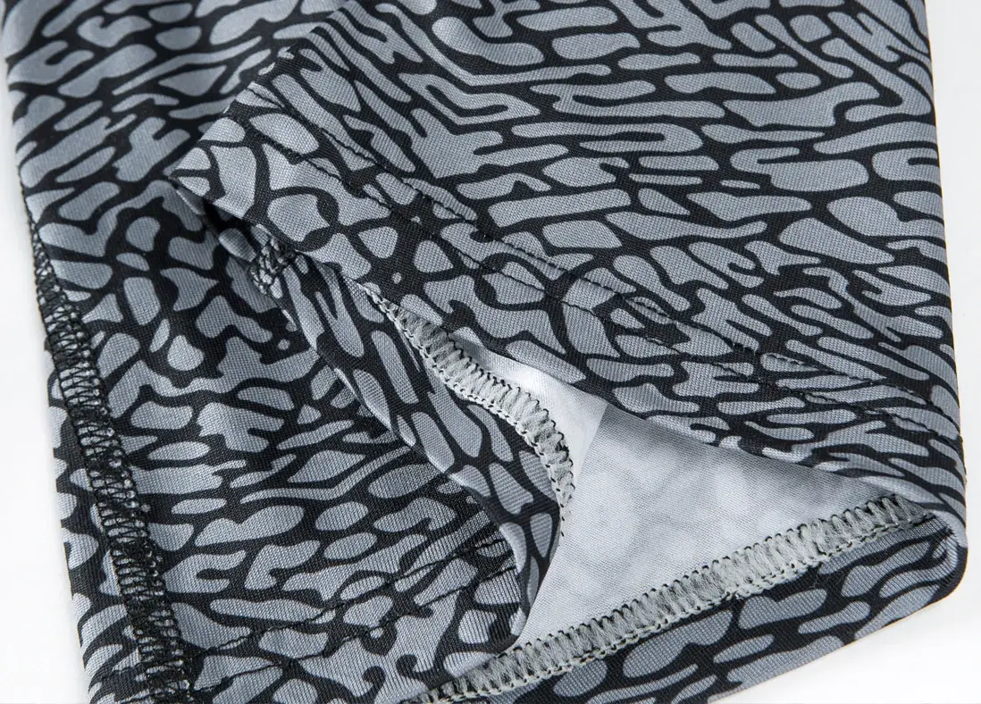 Moda longa dos homens boxers roupa interior de poliéster para homem cuecas sexy calcinha masculina confortável estiramento boxer shorts