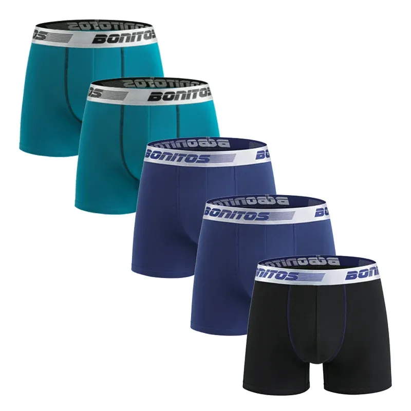 5 pçs cuecas masculinas de algodão boxer briefs clássico calcinha bonitos carta cintura elástica boxers roupa interior para homem shorts — image 11