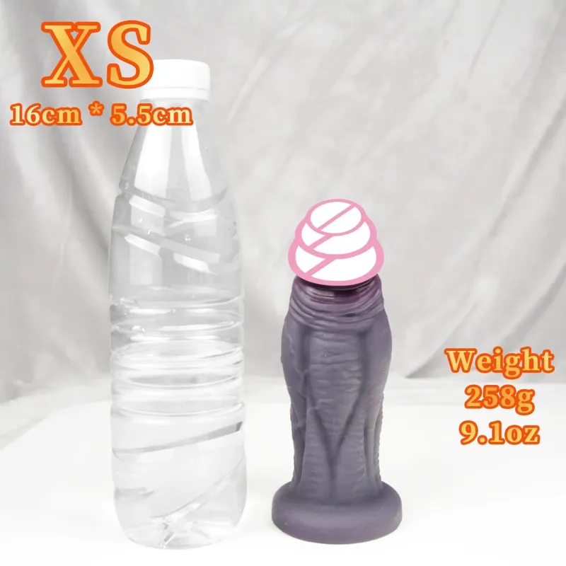 Huge Anal Dildo Buttplug Silicone Anal Plug Masturbator With 4 Sizes Big Dick Prostate Massager G-spot Stimulation Sex Toys 18+ — image 9