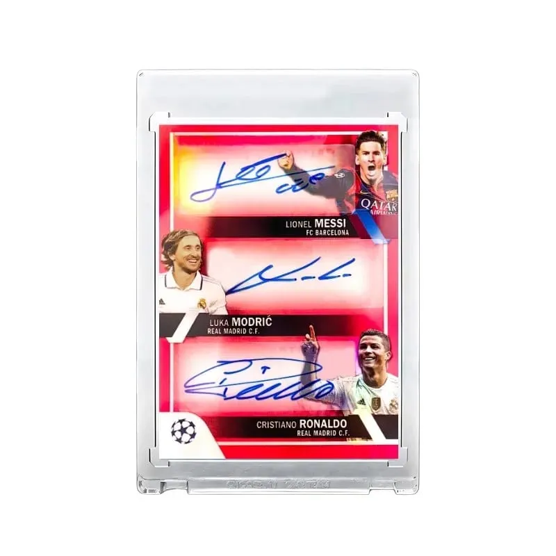 DIY All-Star futballkártya-készlet Messi Ronaldóval és Mbappé Ultimate születésnapi ajándékdobozával futballfiúknak gyűjtőkártya — image 2