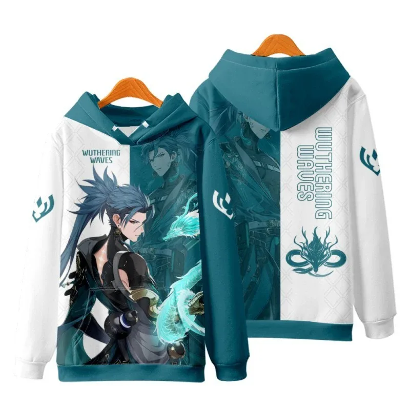 Game Wuthering Waves Cosplay Hoodies 3D Phrolova Print Men Women Anime Sweatshirt Autumn/Winter Hoodie Casual Y2k Tracksuit Coat — image 6