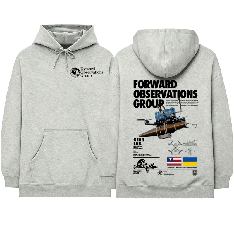 Forward Observations Group Hoodies Men Women Clothing Fashion Casual Oversized Long Sleeves Hooded Sweatshirts Hoodie Streetwear — image 7