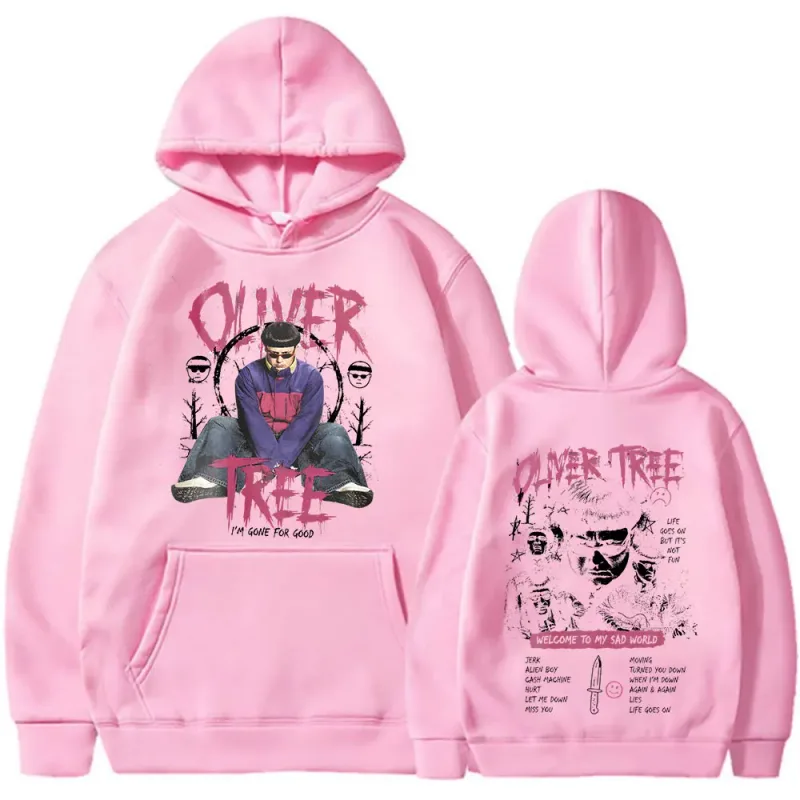 Oliver Tree Hoodies A vida continua 1993-2026 fãs presente pullovers roupas masculinas moda hip hop oversized casual moletom com capuz — image 6