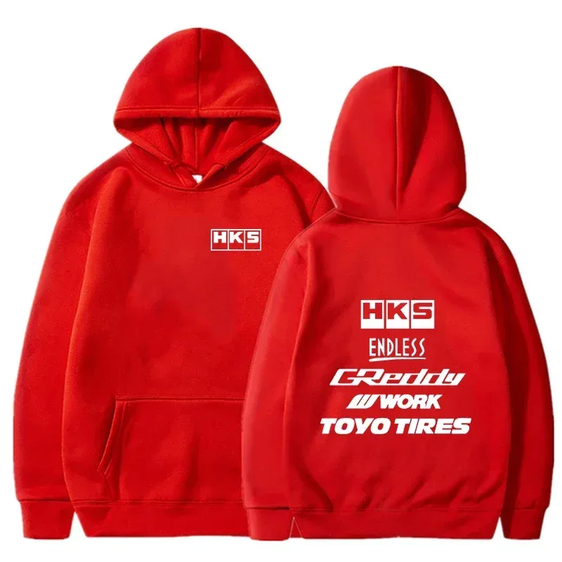 2025 moda masculina legal hoodie japão jdm modificado carro hks infinito com capuz masculino feminino vintage casual moletom de manga longa pullovers — image 10