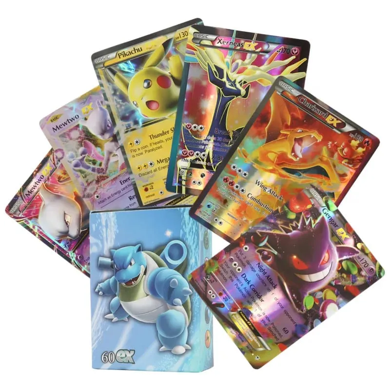 60/100Pcs Pokemon Shining Cards Αγγλική Έκδοση MEGA GX Vmax TAG EX Proxy Collection Cards Παιχνίδια Δώρο για παιδιά — image 10