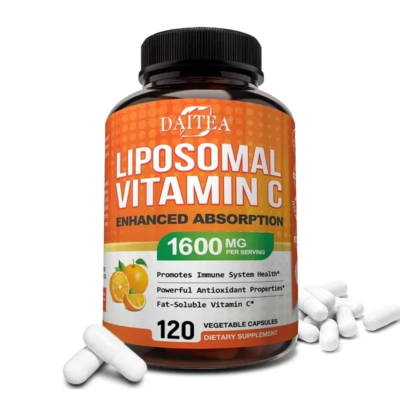 Emotional Well-Being & Bone Health Support with Liposomal Vitamin C Cardiovascular & Adrenal Health
