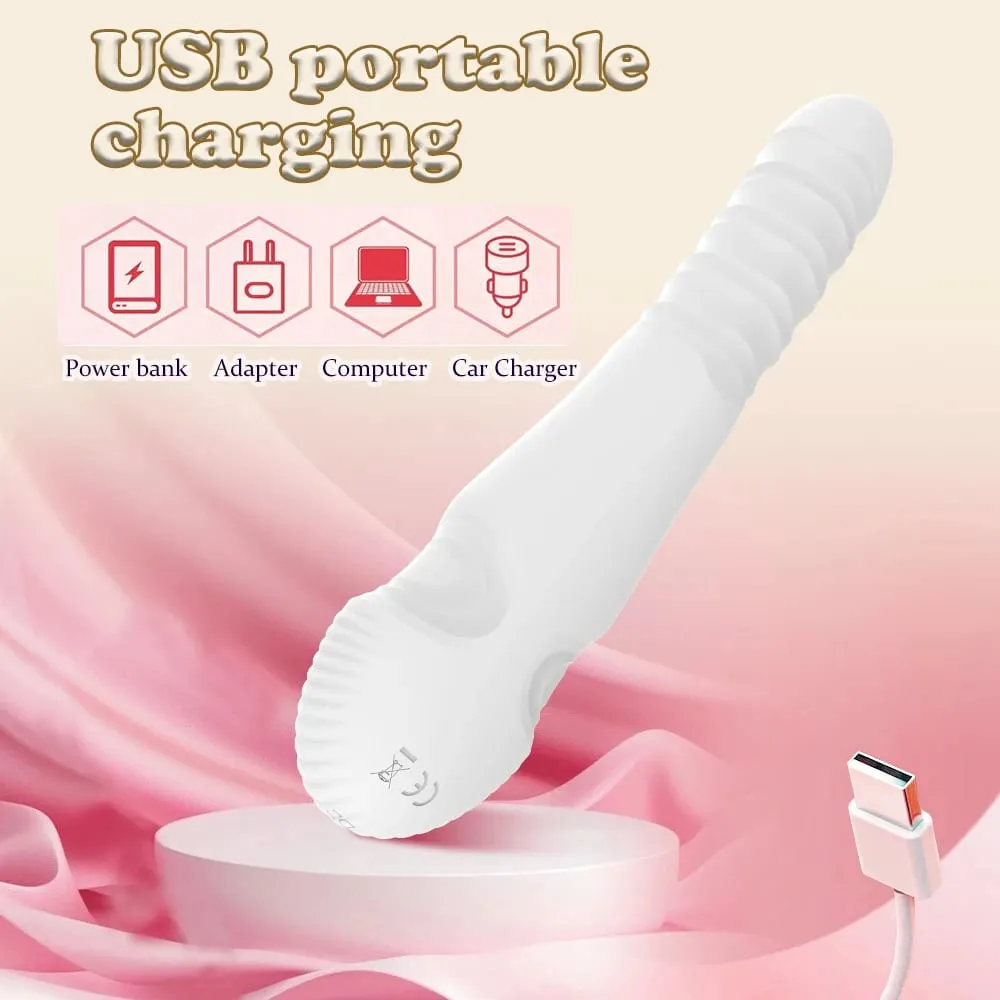 Szexuális játék vibrátor 10 frekvenciájú hajlítható hüvelystimulátor pár interaktív női maszturbátor USB töltés