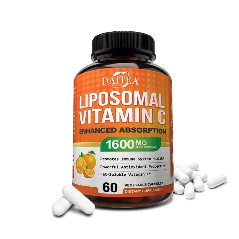Emotional Well-Being & Bone Health Support with Liposomal Vitamin C Cardiovascular & Adrenal Health