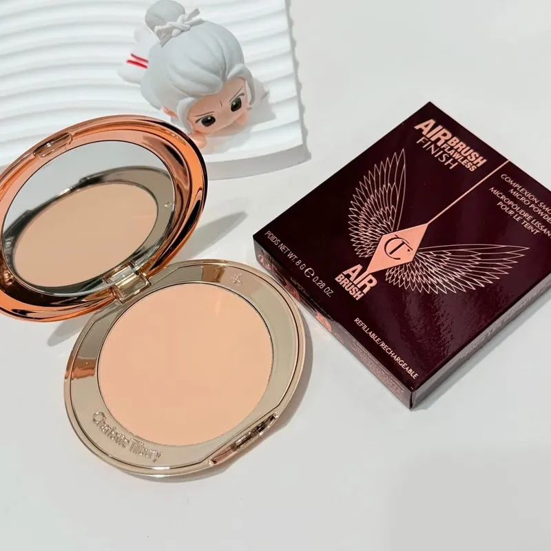 Charlotte Tilbury Set Pressed Powder Oil Control Matte High Gloss Face Repair Honey Powder Celebrity Same Brand Makeup Products — image 2