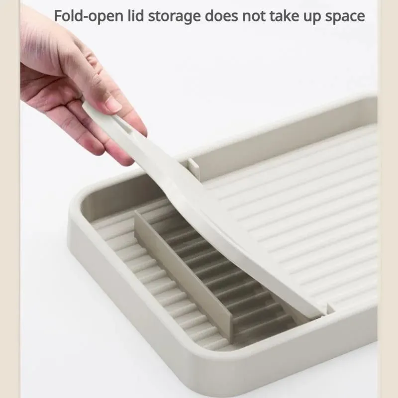Többfunkciós serpenyős edény fedél tartó állvány állvány kanál tartó edény fedél Spatula leves kanál tároló polc konyhai kiegészítők — image 6