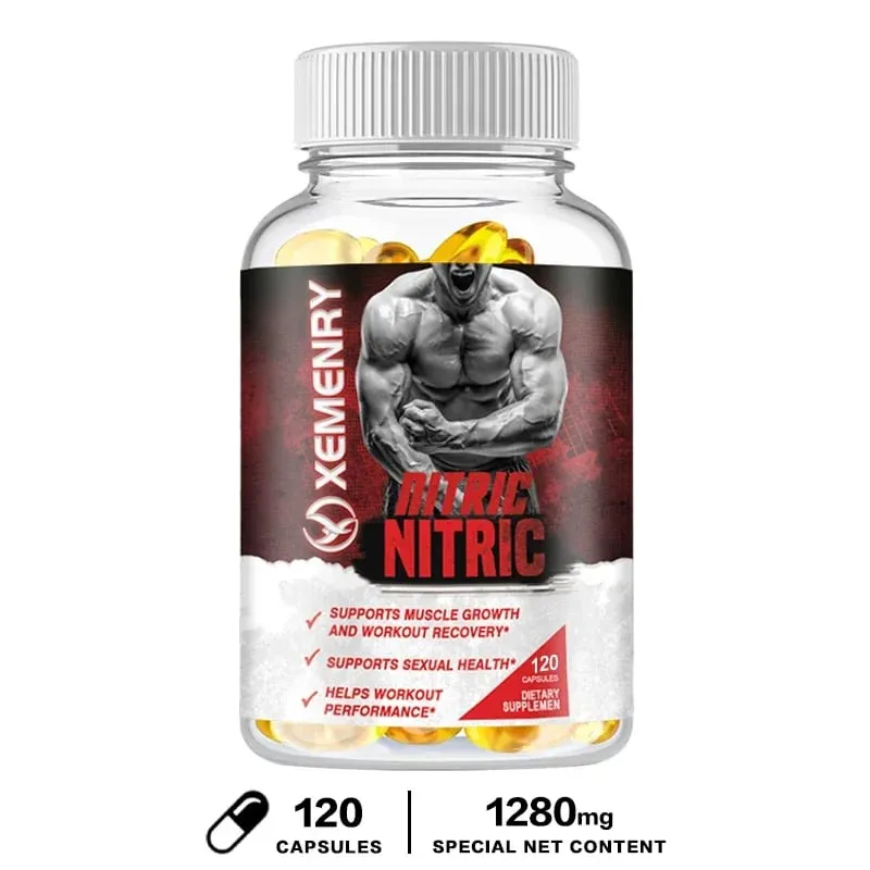Xemenry L-Arginine Highest Capsule Dosage – Nitric Oxide Supplement