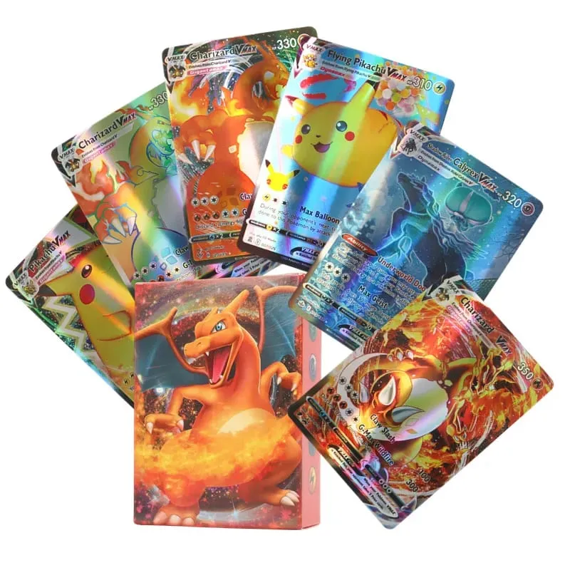60/100Pcs Pokemon Shining Cards Αγγλική Έκδοση MEGA GX Vmax TAG EX Proxy Collection Cards Παιχνίδια Δώρο για παιδιά — image 11