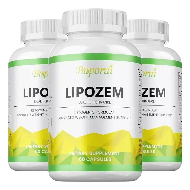 Lipozem Capsules - Digestive Health Appetite Suppression Metabolism Weight Management — image 11