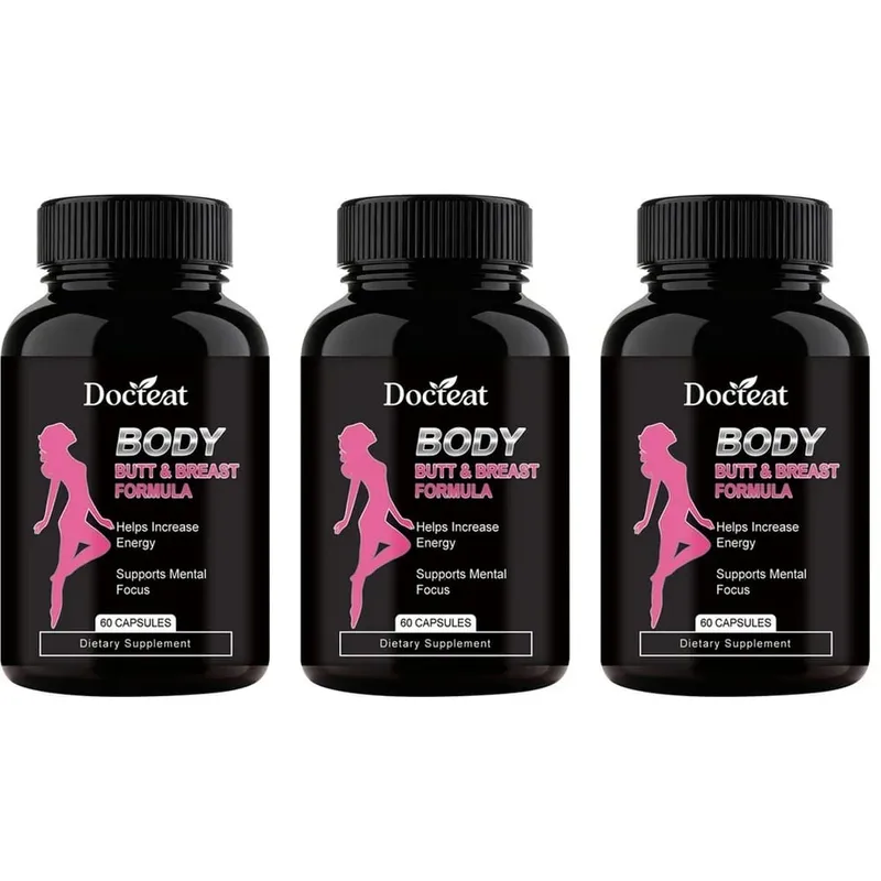 A Docteat Body Butt & Breast Formula kapszula kreatin és tejsavó 60 kapszula segítségével növeli az energiát és támogatja a mentális összpontosítást — image 9