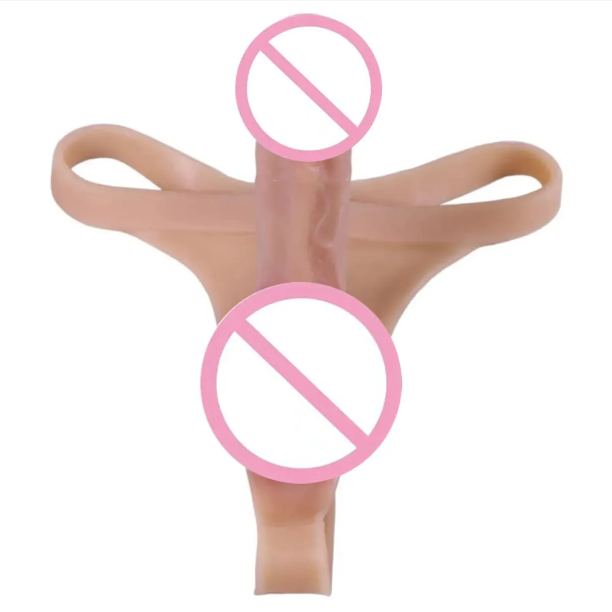 Műpénisz szíj leszbikus melegeknek hordható üreges tömör pénisz ujjak BDSM DICK Műpénisz nadrág szíj pénisz szexjátékok páros nőknek — image 5